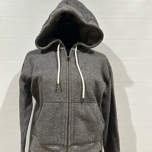 American Eagle Outfitters Gray Fleece Jacket